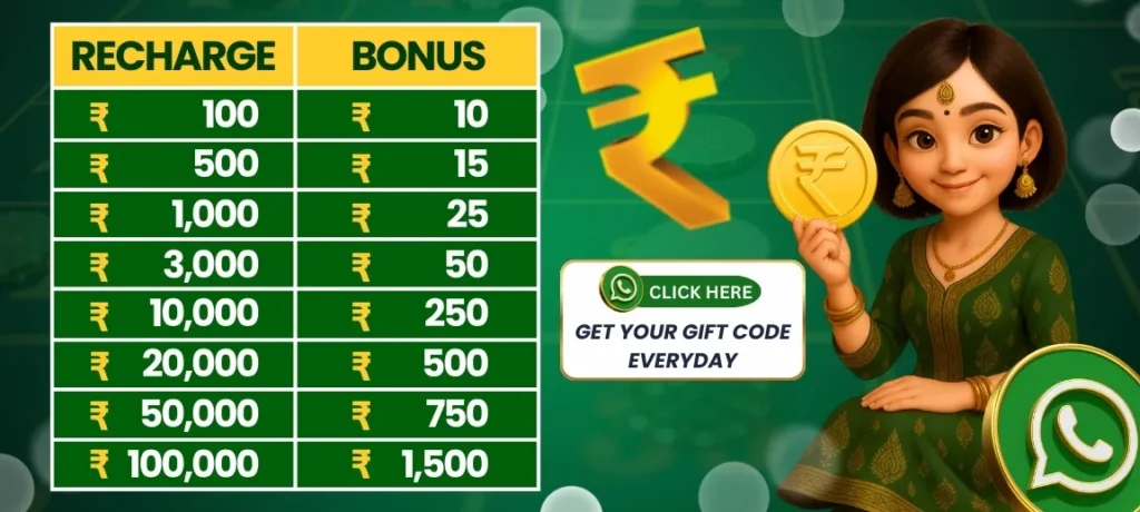 51 Clubs Recharge Bonus